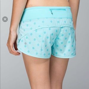 Polka dot lulu shorts